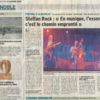 « En musique, l’essentiel, c’est le chemin emprunté » (interview Dauphiné Libéré) 180804_article DL